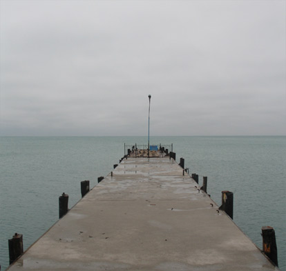 Причал в Евпатории - 21 ноября