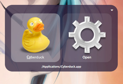 Quicksilver скриншот