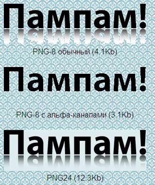 PNG картинки в IE