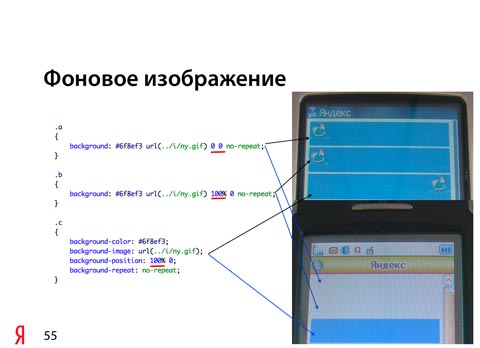 Фоновіе картинки на мобильных