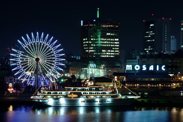 モザイクと神戸ハーバーランド