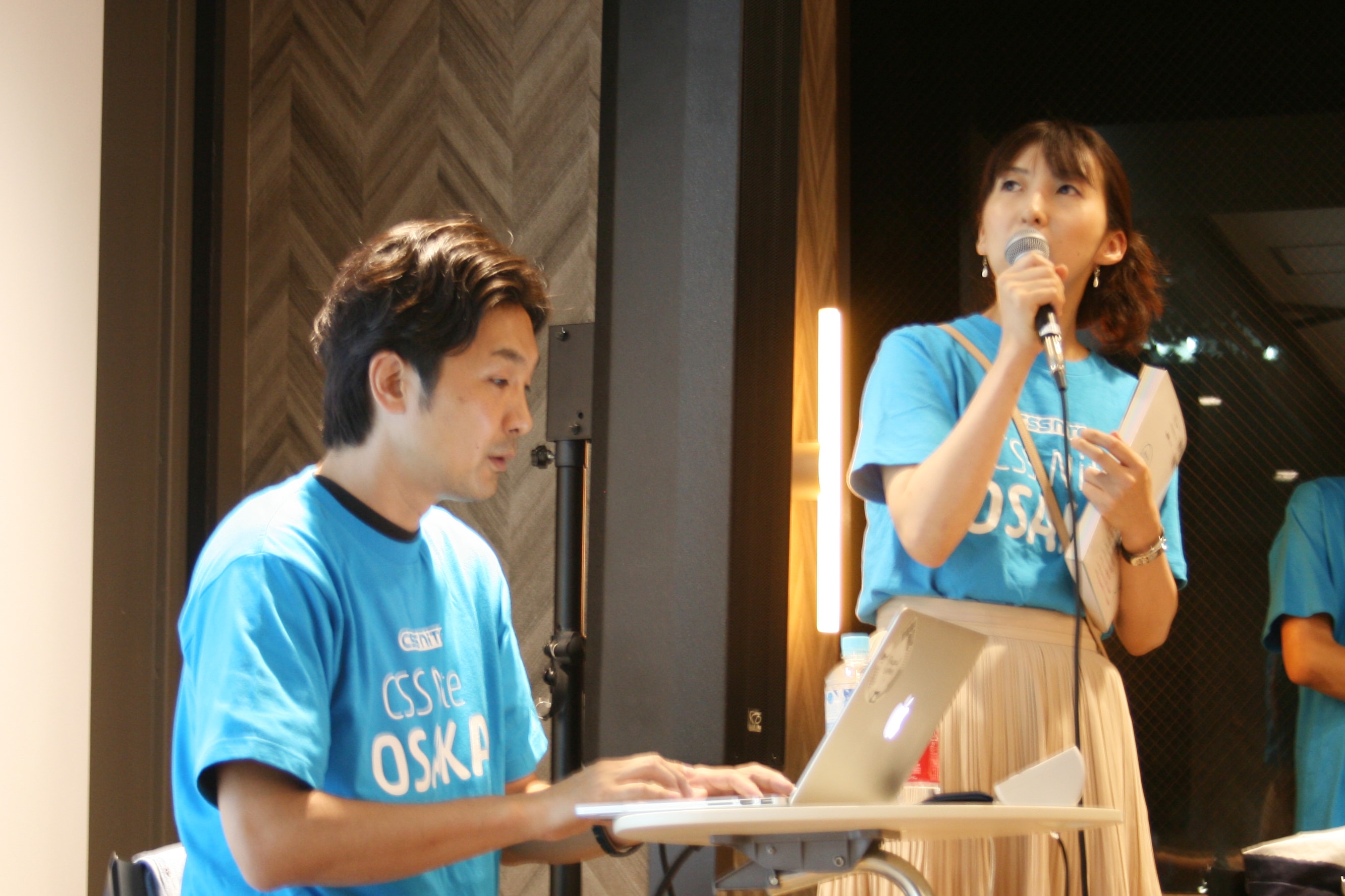 阿部 正幸さん（写真 左） / 松下 絵梨さん（写真 右）