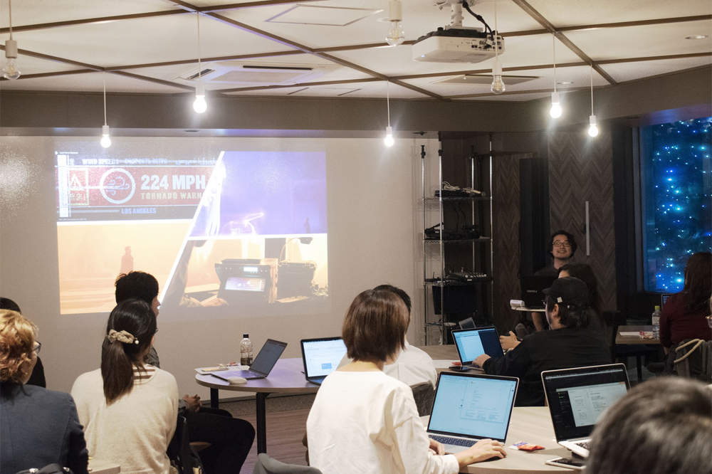 制作された映像例