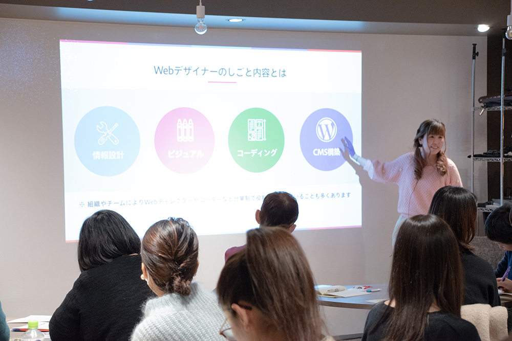 デザイナーは見せ方のプロと話す瀬口さん