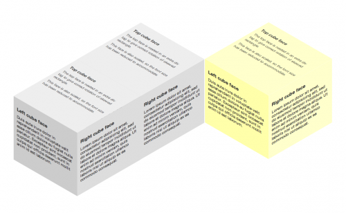 Multiple cubes created using CSS