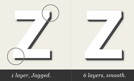 multiple css shadows