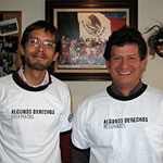 Director General (Luis Alberto Bolaños) and the Joint Director General (Emilio Saldaña) of the SIP