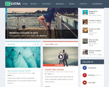 Extra Magazine Theme