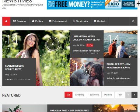 NewTimes Magazine Theme