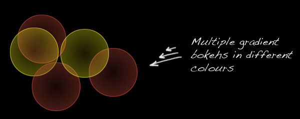 Pure CSS3 bokeh effect - 05