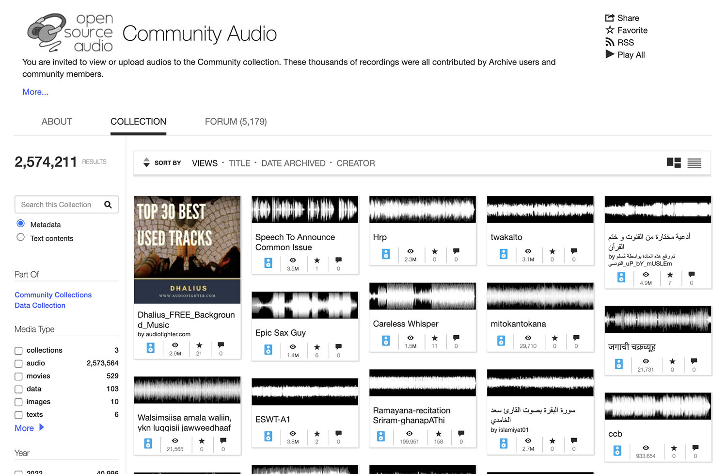 Community Audio