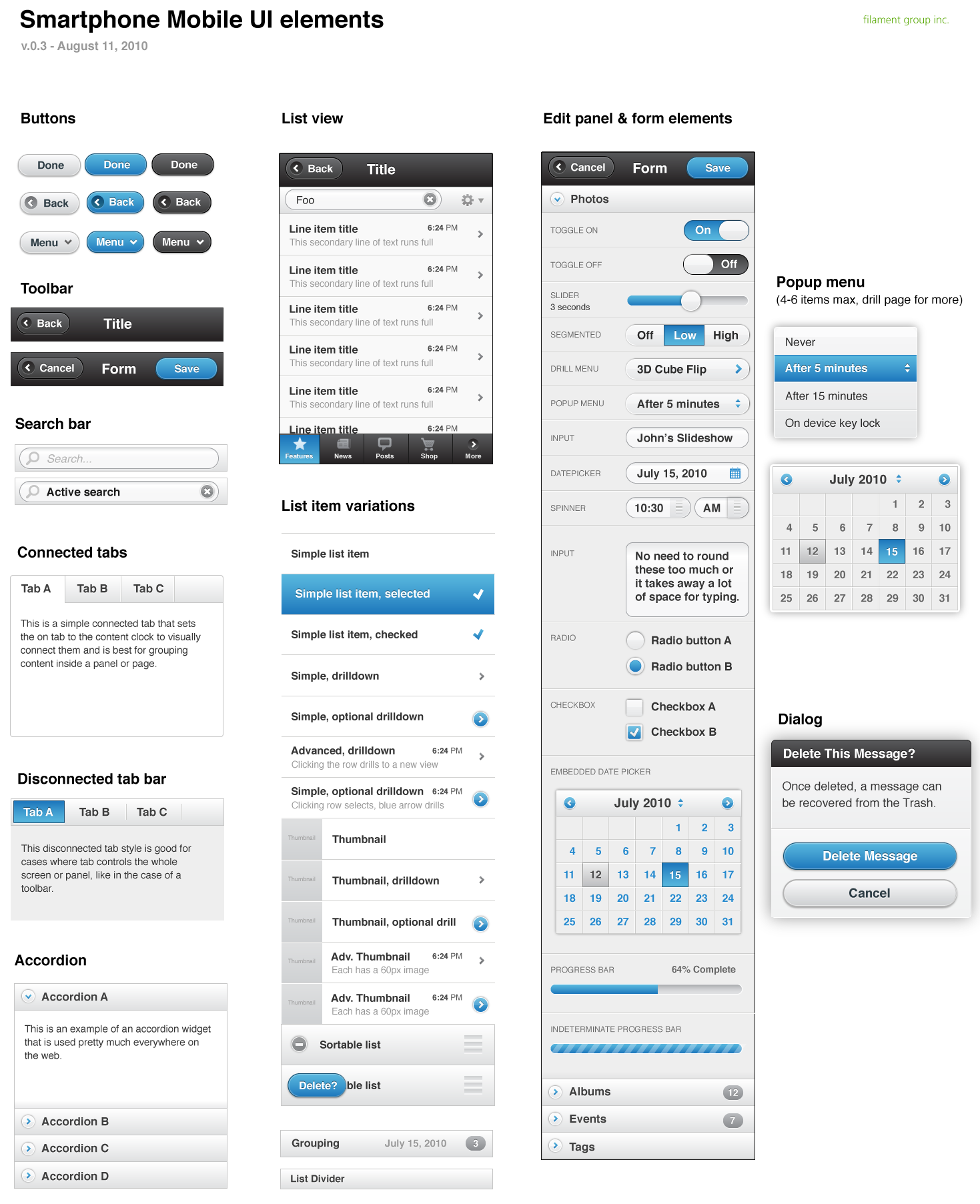 jquery-mobile-smartphone-11aug2010 jQuery Mobile smartphone concept designs - click for full-size image
