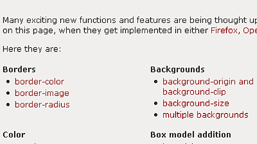 GIGAZINE - CSS3はこうなる