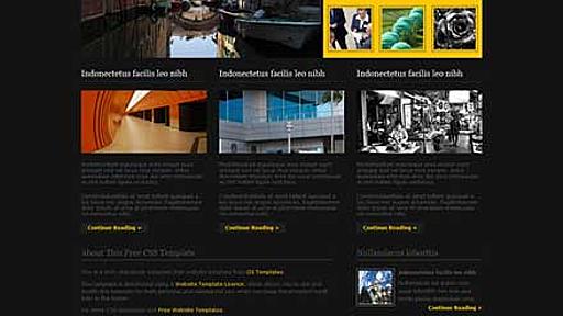 デザインが整ったフリーCSSテンプレート集「20 Beautiful Free CSS Web Templates」 | DesignDevelop