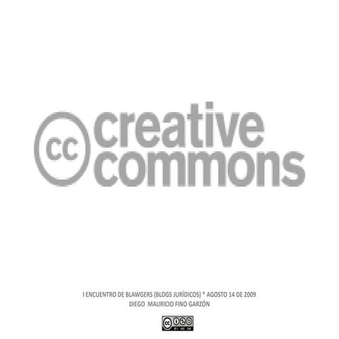 Creative Commons y Web 2.0 (Encuentro Blawgers)