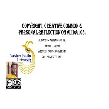 TASK#3 LIDA103....CC & COPYRIGHT