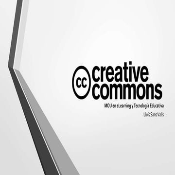 Licencias Creative commons