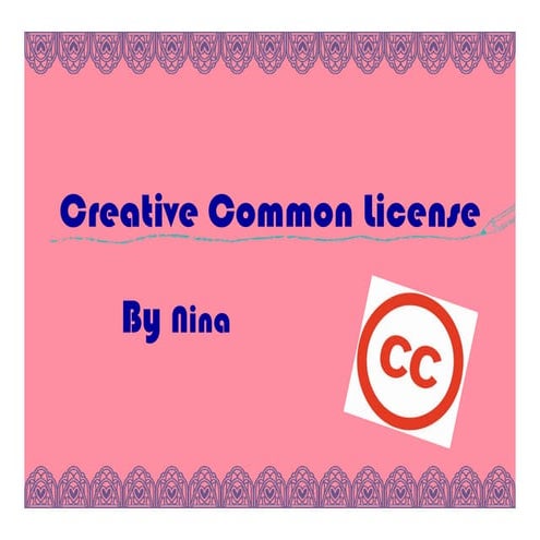 Creative commons