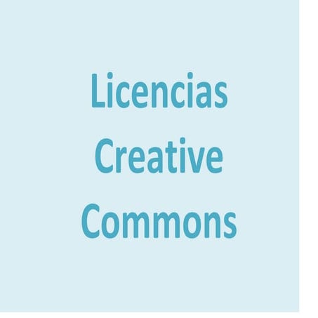 Creative commons
