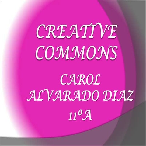 Creative commons