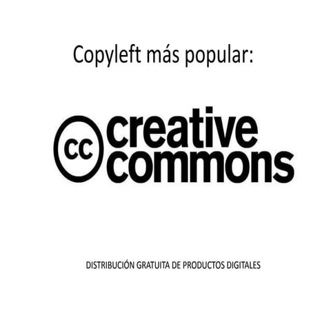 Licencias Creative commons