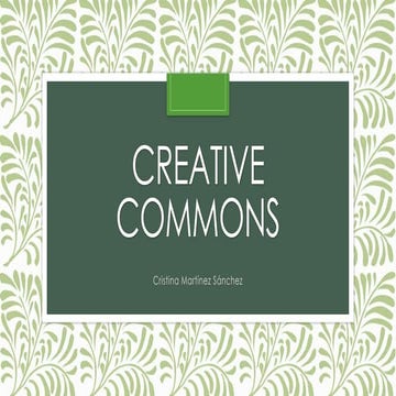 Creative commons