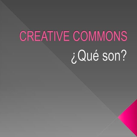 Creative commons