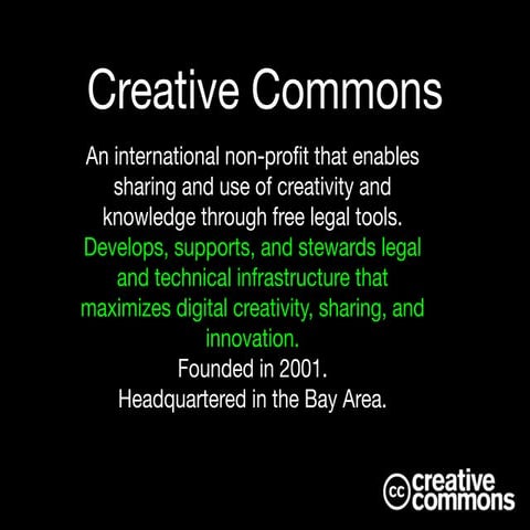 Puneet Kishor - The new Creative Commons 4.0 Licence – what’s new and why it’...