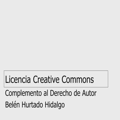 Licencia creative-commons