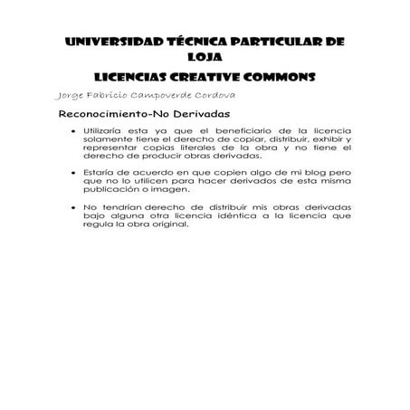 Licencia creative commons