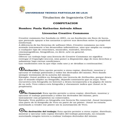 Licencias creative commons