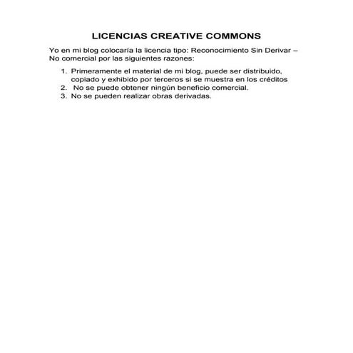 Licencias creative commons