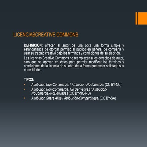 Licenciascreative commons