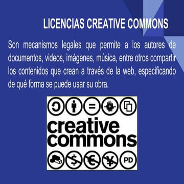Licencias creative commons