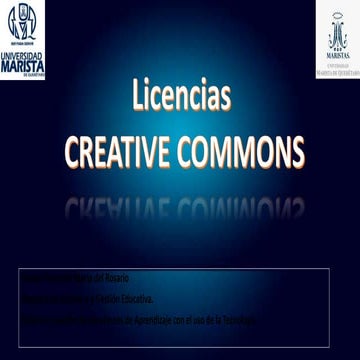 Licencias creative commons