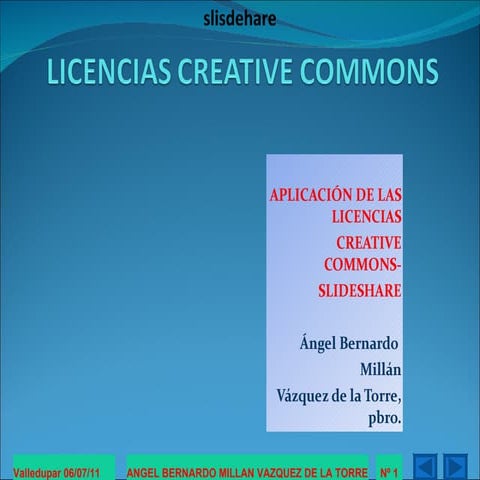 Licencias creative commons-slideshare.