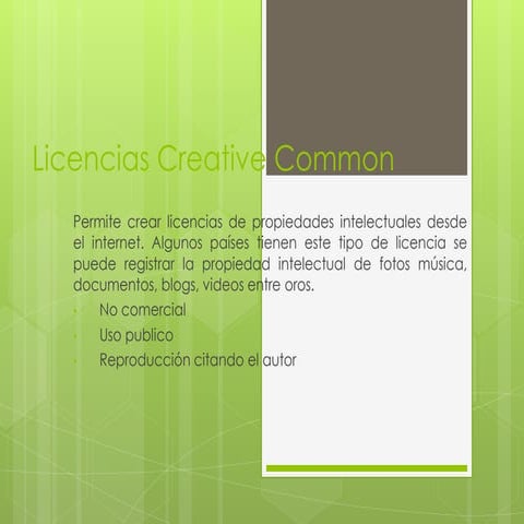 Licencias creative common stefany