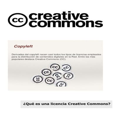 Presentacion creative commons