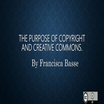 The importance of creative commons license