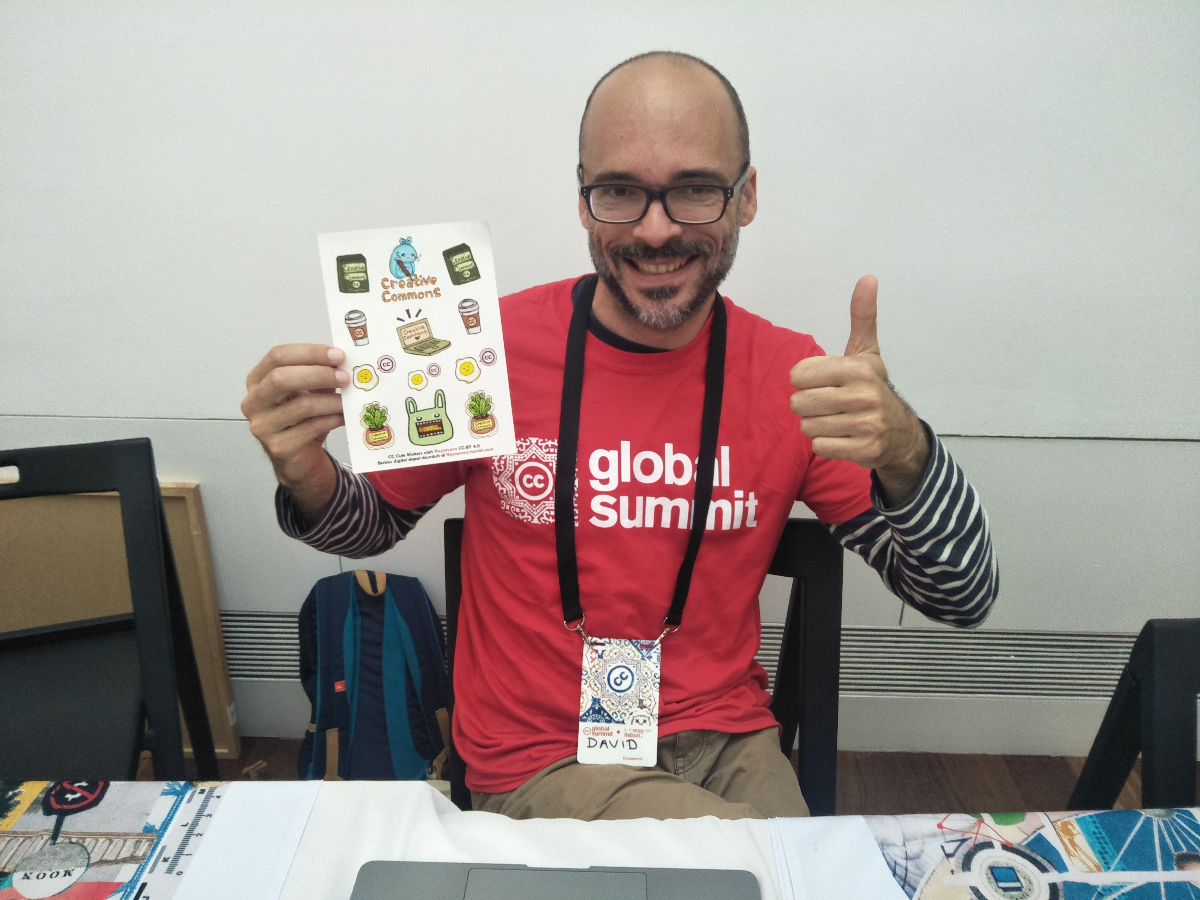 Karya Florens Debora di Meja Informasi CCGS 2019 (FA)