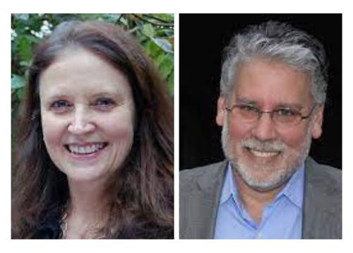 Photos of Dr. Beth Harris (left) and Dr. Steven Zucker (right)