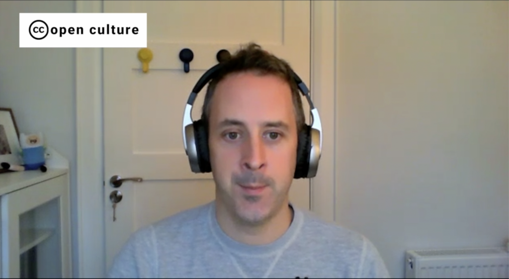 Screenshot from Killian Downing from Open Culture Voices by Creative Commons, Creative Commons Attribution 4.0 License