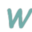 w