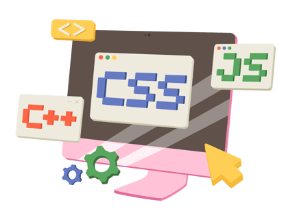 Lettering With CSS/C++/JS With Cursor and Code Sign
