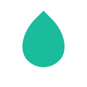 Tea drop shape made with CSS3 border radius