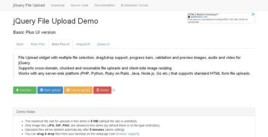 13. jQuery File Upload