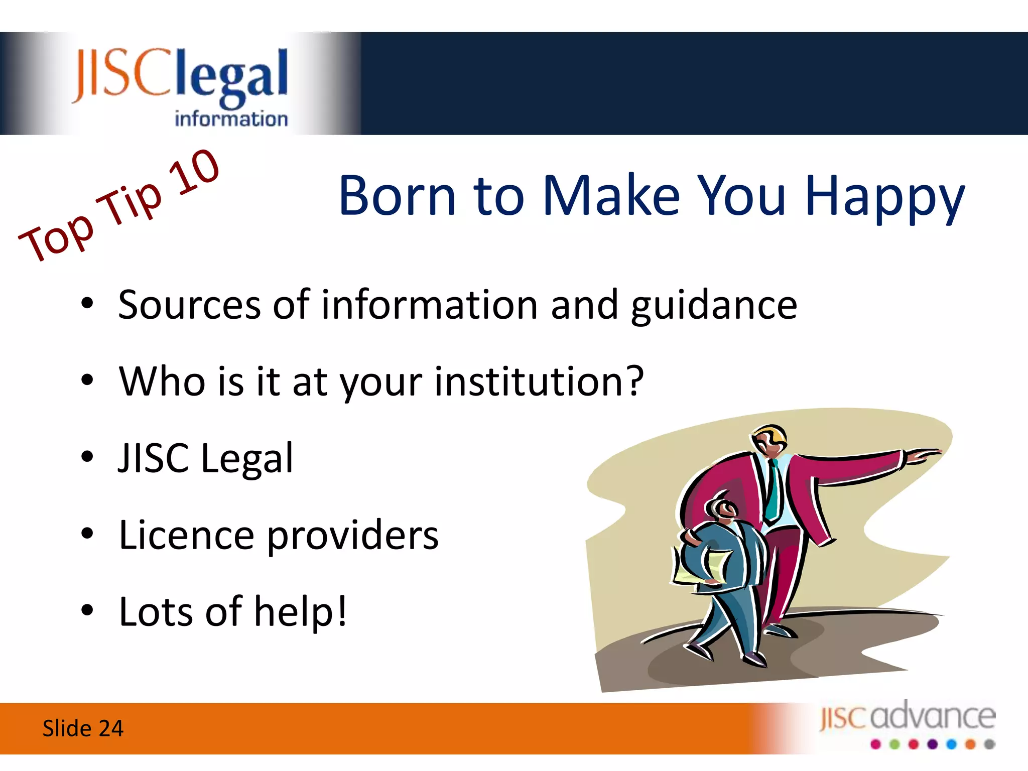 Ask!Top Tip 8Seeking permission isn’t always toughPrepare for “no”and silenceConsider acentral function