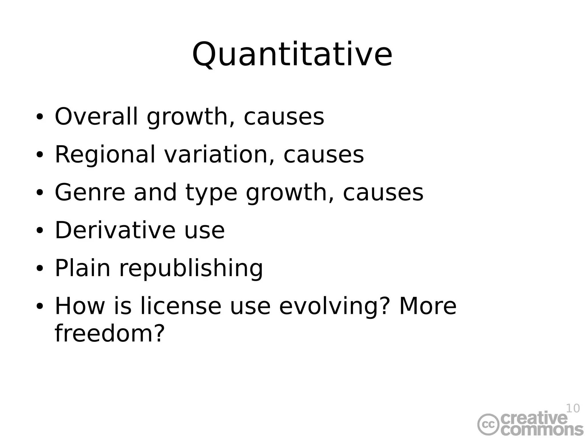 ACIA 2008: Toward Useful Creative Commons Adoption Metrics