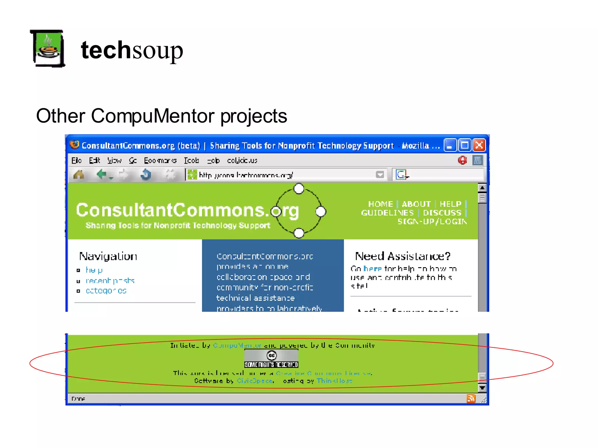 tech soup Other CompuMentor projects 
