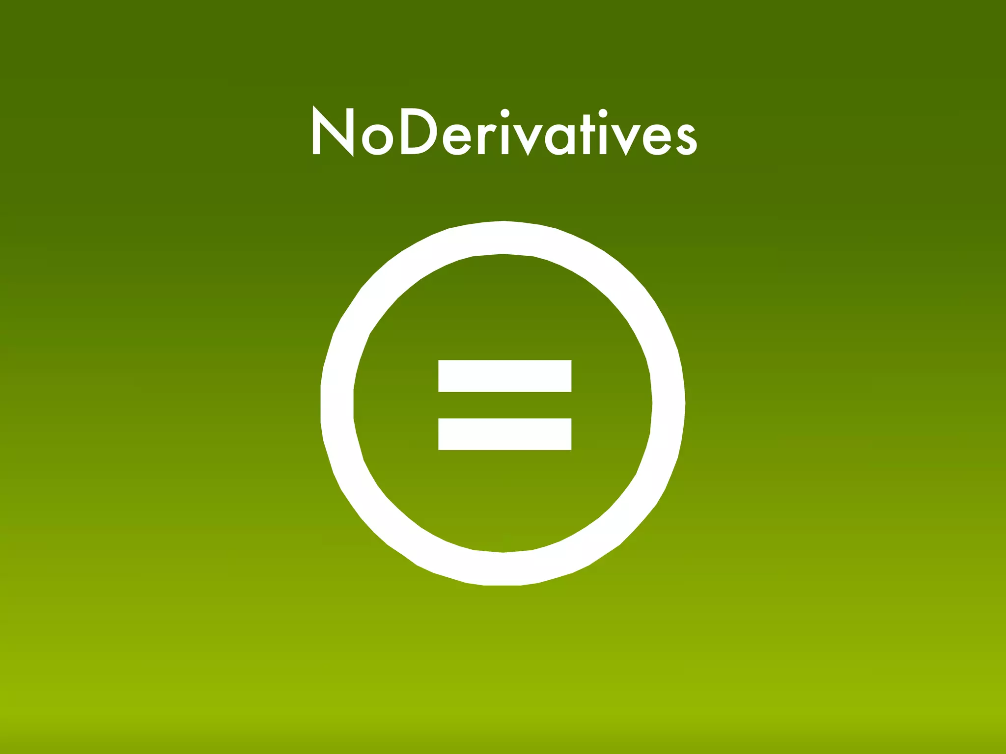 Creative Commons Spring 2009 Presentation